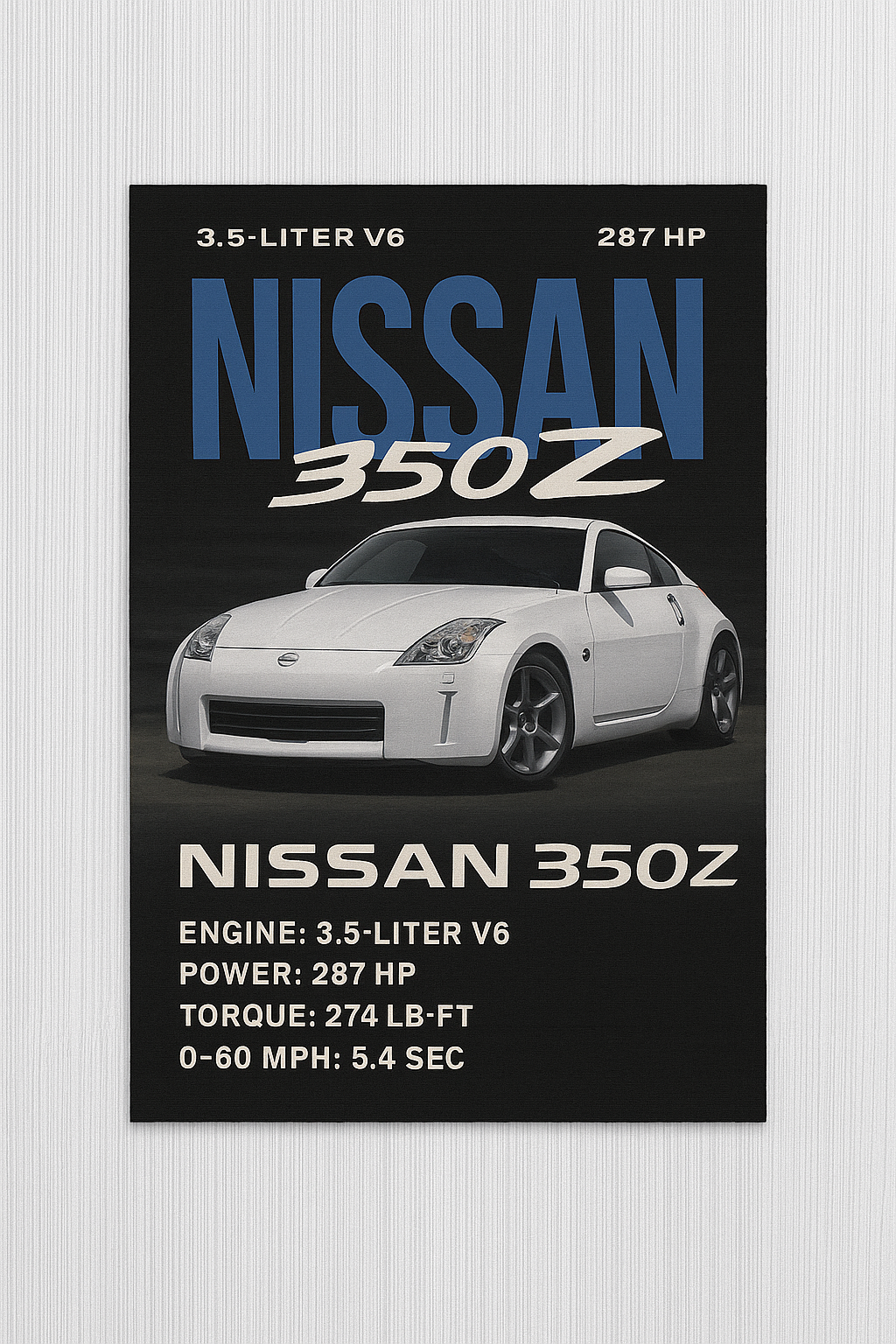 3D Baskı 350Z Halı