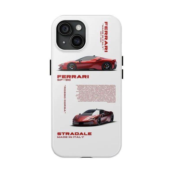 FERRARI 'SF-90' BEYAZ KILIF