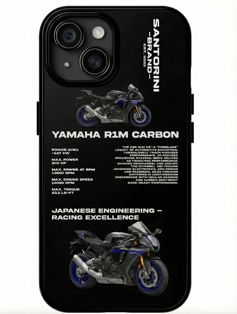 YAMAHA 'R1M-CARBON' SİYAH KILIF