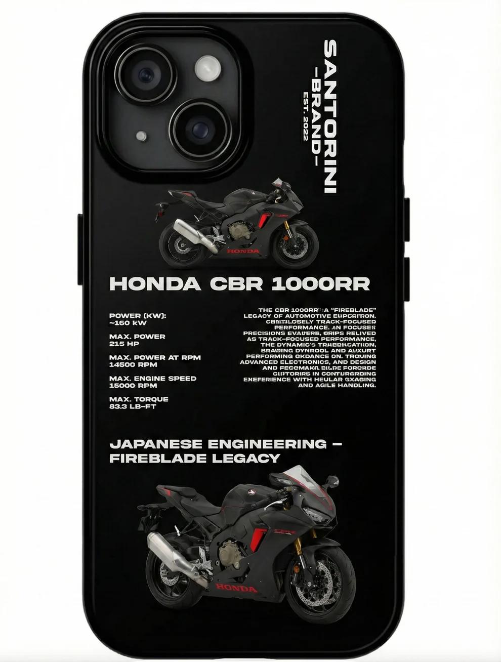 HONDA 'CBR1000RR ' SİYAH KILIF
