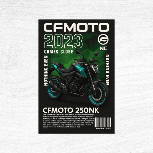 3D Baskı CFMOTO250NK Halı