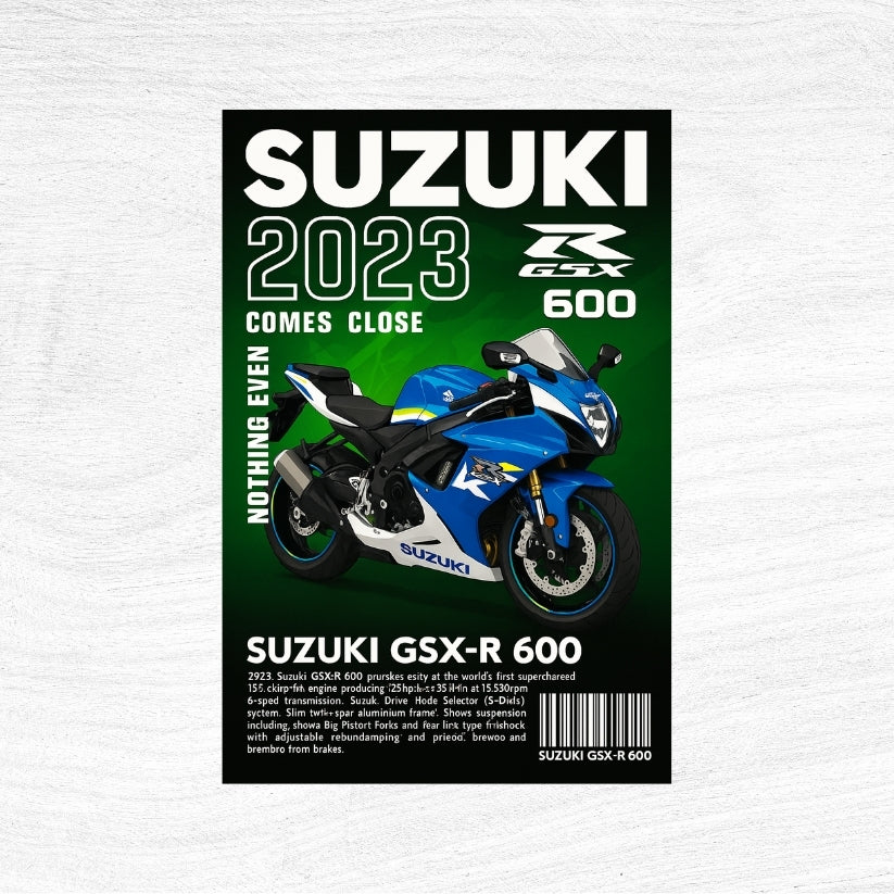 3D Baskı GSXR600  Halı
