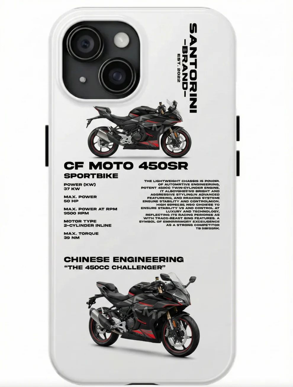 CF '450SR' BEYAZ KILIF