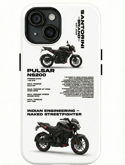 PULSAR 'NS-200' BEYAZ KILIF
