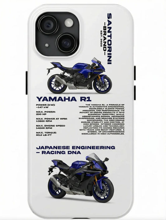 YAMAHA 'R1' BEYAZ KILIF