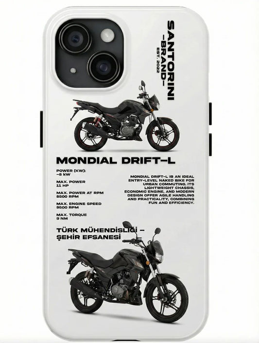 MONDIAL 'DRIFT-L' BEYAZ KILIF