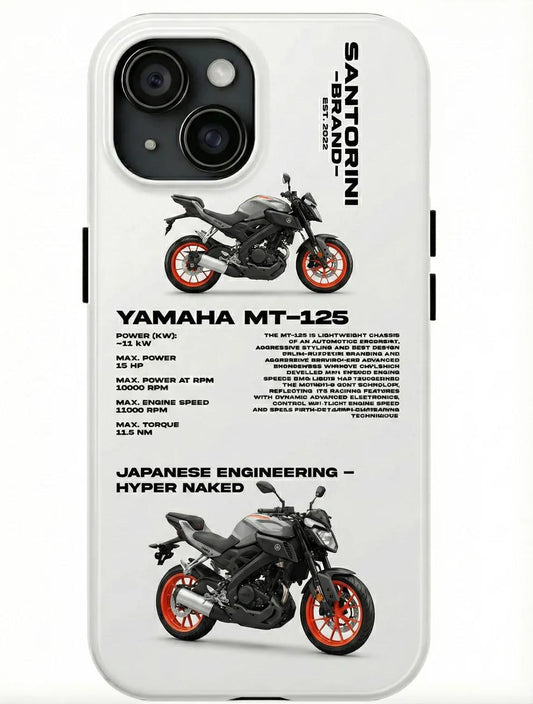 YAMAHA 'MT125' BEYAZ KILIF