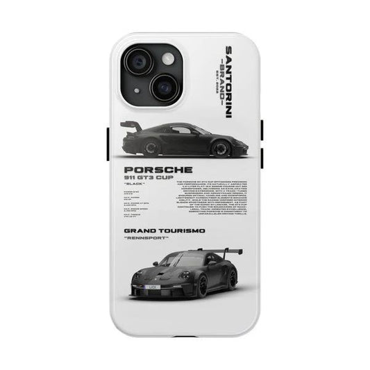 PORSCHE 'VANTA-BLACK' BEYAZ KILIF