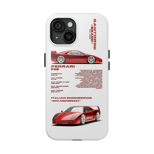 FERRARI 'F40' BEYAZ KILIF