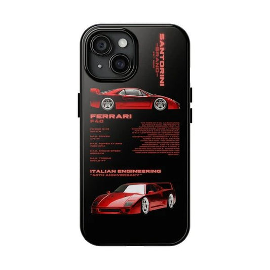FERRARI 'F40' SİYAH KILIF