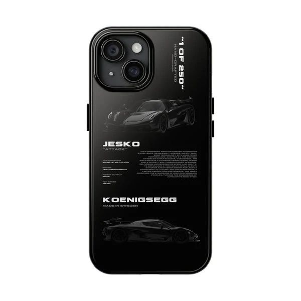 KOENIGSEGG 'JESKO' SİYAH KILIF
