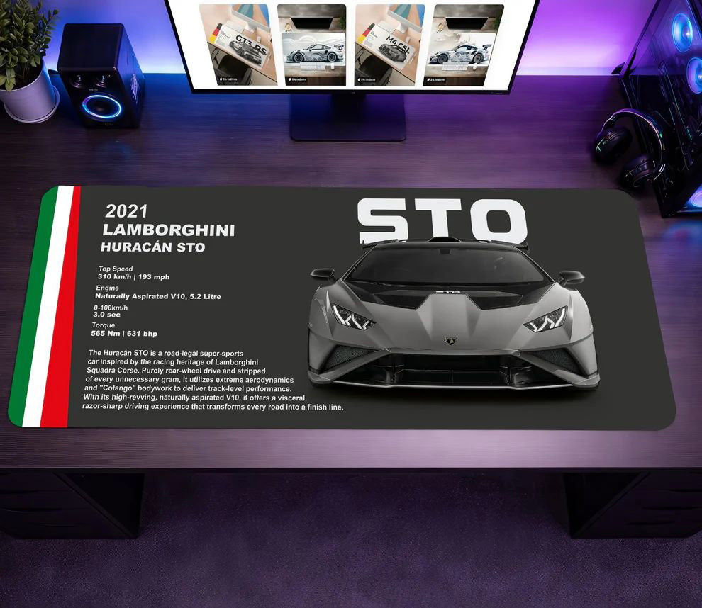Huracan Sto Premium Mousepad