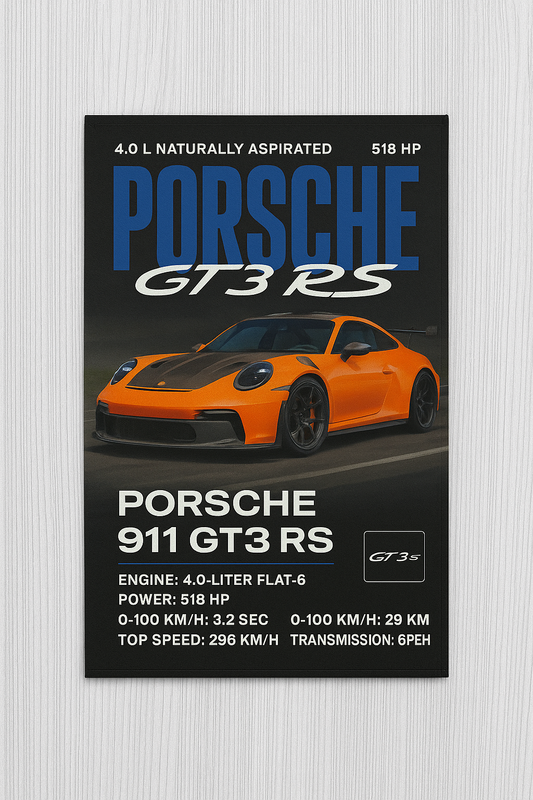 3D Baskı GT3 RS Halı